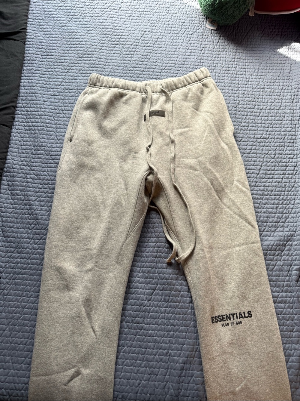 Essentials Men's Stone Beige Jogger Sweatpants